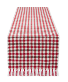 Holiday Houndstooth Table Runner
