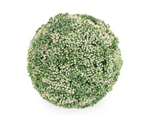 White Floral Mulberry Ball