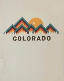Colorado Golden Mountains Dish Towel