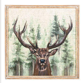 Framed Stag Wall Art