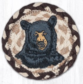 Bear Head 5" Coaster
