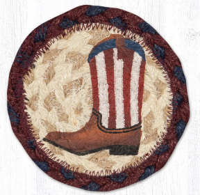 American Boot Capitol Earth 5" Coaster