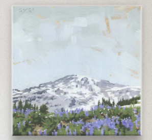 Darren Gygi "Big Sky Spring Mountain" Giclee