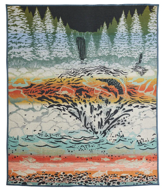 Salmon Falls Pendleton Blanket (Robe)