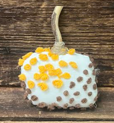 Small Standing Pumpkin 8"