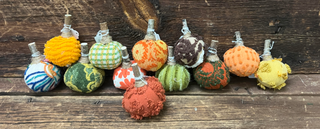 Baby Vintage Fabric Pumpkin