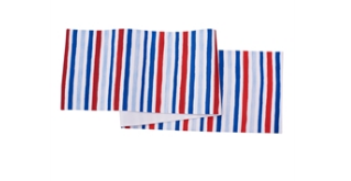 Patriotic Stripe Table Runner 72"
