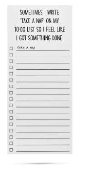 Take a Nap List Pad