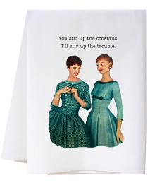 Stir Up Trouble Dish Towel