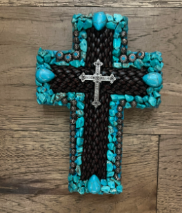 Turquoise Jewels of the West Cross