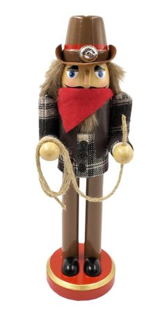 Lassoing Cowboy Nutcracker