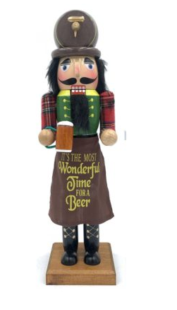 Wonderful Time For Beer Nutcracker