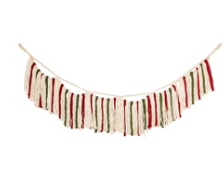 Macrame Tassel Christmas Garland