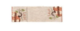 Harvest Time Embellished Table Runner 72"