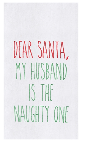 My Husband Naughty Dish Towel