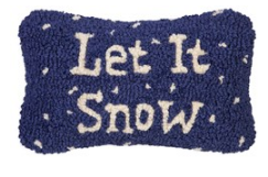 Let It Snow Wool Pillow