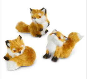 Fox Christmas Tree Ornament