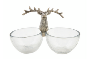 Deer Double Dip Dish