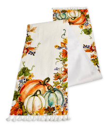 Pumpkins on a Vine Table Runner