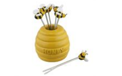 Honey Bee Cocktail Pick Set