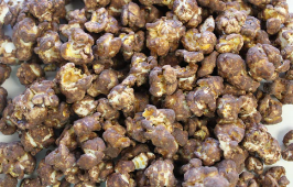 Dark Chocolate Cherry Popcorn