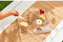 Acrylic Charcuterie Chiller Tray Set