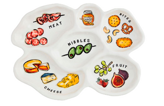 Sectioned Charcuterie Platter