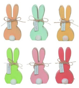 Pom Pom Tail Bunny Decor