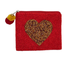 Beaded Coin Pouch