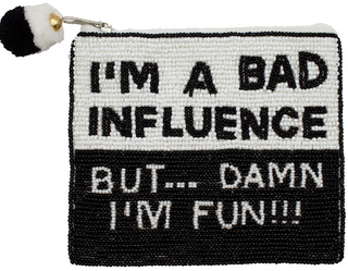 Beaded Coin Pouch