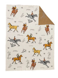 Prairie Riders Knit Throw