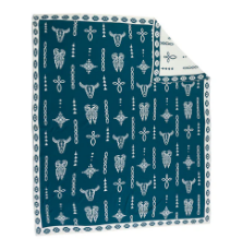Desert Mystic Bandana Cotton Knitted Throw