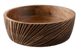 Craft Wood Serving Bowl