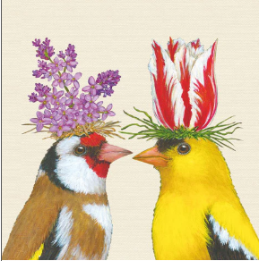 Spring Romance (Beverage Napkin)