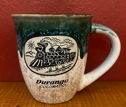 Durango Colorado Train Glazed Mug