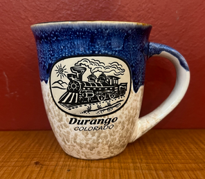Durango Colorado Train Glazed Mug