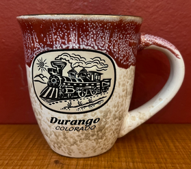 Durango Colorado Train Glazed Mug