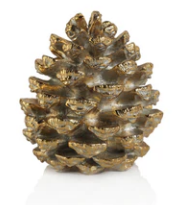 Gold Decorative Pine Cone