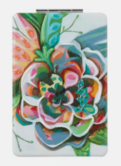 Sweet Rose Compact Mirror
