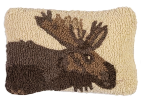 Major Moose Wool Pillow