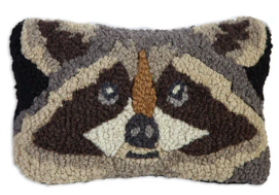 Raccoon Wool Pillow