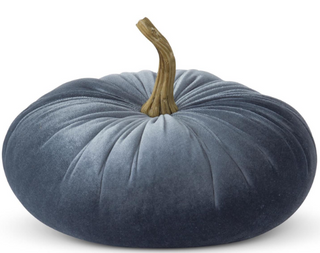Velvet Stuffed Pumpkins 6.25"