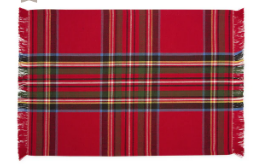 Tis the Season Plaid Placemat