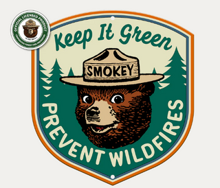 Smokey Bear Shield "Keep It Green" (ACU8-SMO-16)
