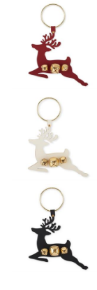 Deer Ornament with Bells