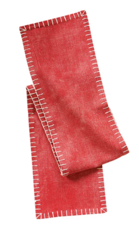 Woven Cotton Table Runner 72"