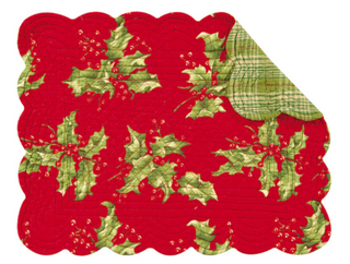Holly Red Placemat