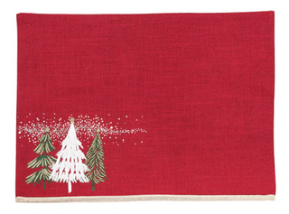 Snowy Trees Placemat
