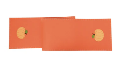 Harvest Felt PumpkinTable Runner 72"