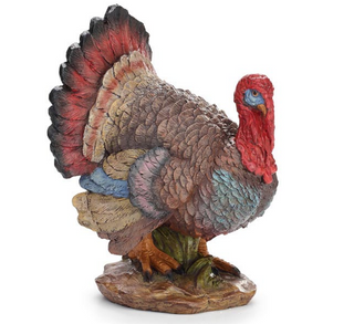 Colorful Turkey Figurine